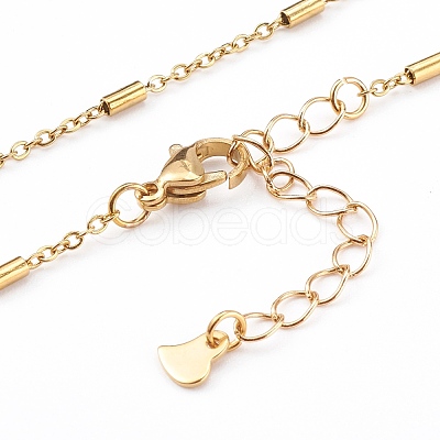 304 Stainless Steel Heart with Dog Paw Print Pendant Necklaces NJEW-JN03351-05-1