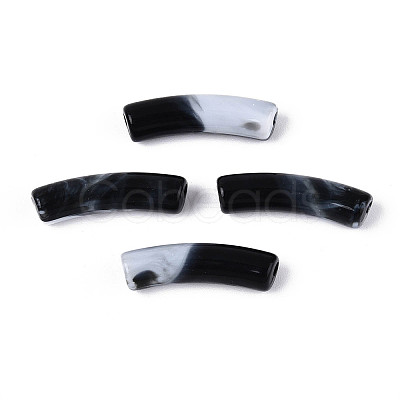 Two Tone Acrylic Beads MACR-ZX025-16-1