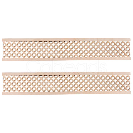 Wooden Fence and Courtyard Decoration DIY-WH0671-387B-1