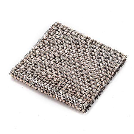 24 Rows Plastic Diamond Mesh Wrap Roll LS-DIY-L049-05B-1