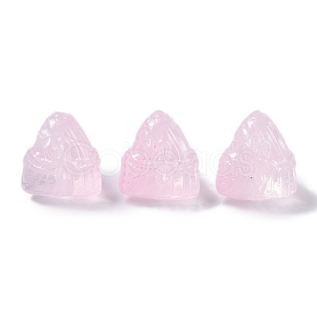 Baking Paint Glass Beads GLAA-S202-15F-1