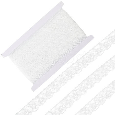 Polyester Lace Triming Ribbons OCOR-WH20050-028C-1