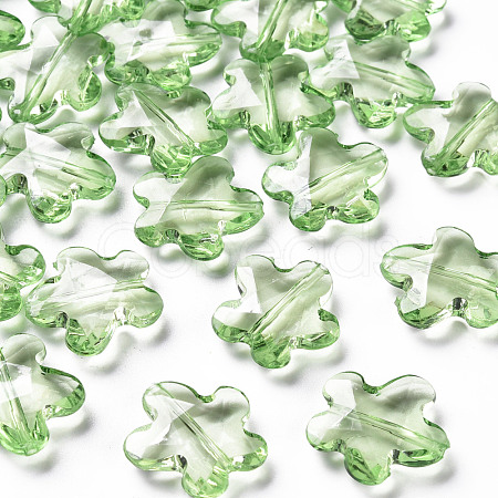 Transparent Acrylic Beads TACR-S154-32B-83-1