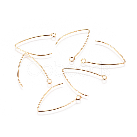 304 Stainless Steel Earring Hooks X-STAS-F227-26A-G-1