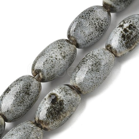 Handmade Porcelain Beads Strands PORC-B002-18C-1
