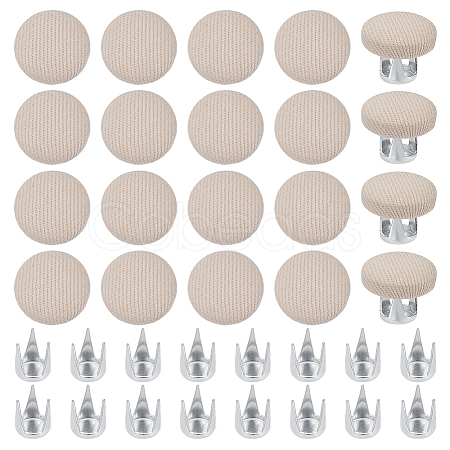 Cotton Cap Top Buttons BUTT-BC0001-13C-1