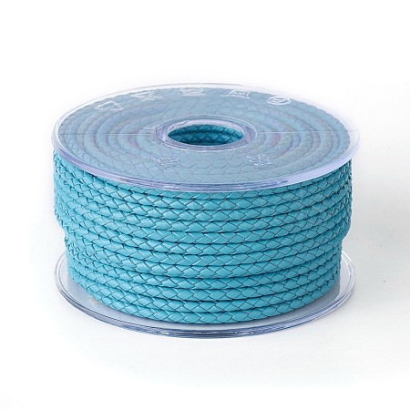 Braided Cowhide Cord WL-I003-3mm-C-18-1