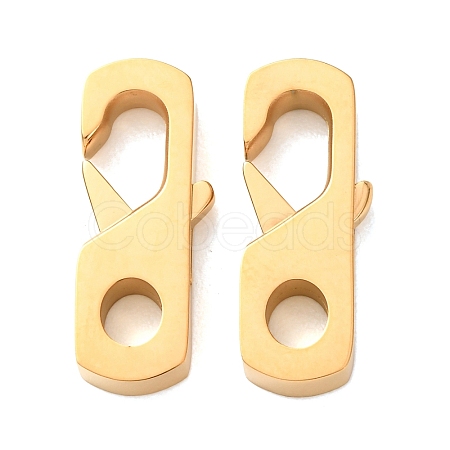304 Stainless Steel Lobster Claw Clasps STAS-A151-03G-1