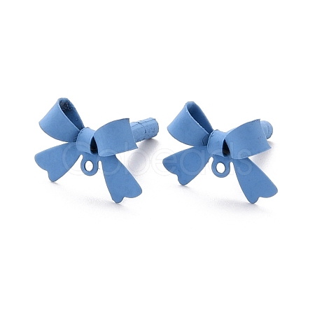 Alloy Stud Earring Findings EJEW-J102-08H-1