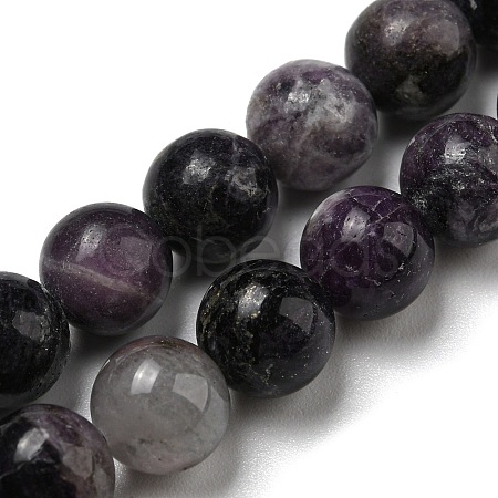Grade A Natural Fluorite Beads Strands G-R494-A13-03-1