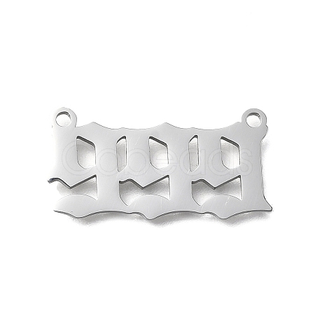 304 Stainless Steel Pendants STAS-D382-04I-P-1