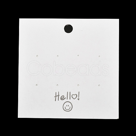 Paper Earring Display Cards CDIS-F007-06-1
