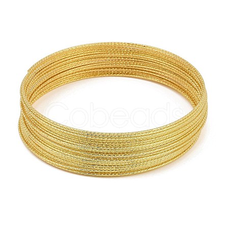 Textured Iron Beading Wire for Wire Wrap DIY Jewelry Making MW-L001-01C-G-1