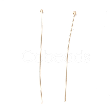 Brass Ball Head Pins KK-WH0058-02D-G02-1
