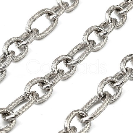 304 Stainless Steel Figaro Chains CHS-H114-01P-1