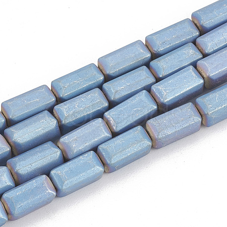 Electroplate Non-magnetic Synthetic Hematite Beads Strands G-N0322-13A-1