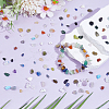 24 Styles Natural & Synthetic Mixed Gemstone Chip Beads G-PA0001-98-4
