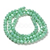 Opaque Glass Beads Stands EGLA-A035-P6mm-B14-2