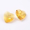 Romantic Valentines Ideas Glass Charms G030V14mm-03-2