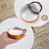 Zinc Alloy and Glass Handheld Magnifier TOOL-WH0300-04-3