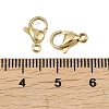 304 Stainless Steel Lobster Claw Clasps STAS-D218-01G-05-3
