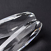 Faceted Teardrop Glass Pendants GLAA-O008-E02-3