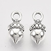 Tibetan Style Alloy Pendants X-TIBEP-T009-36AS-RS-2