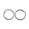 Tarnish Resistant 304 Stainless Steel Open Jump Rings STAS-F191-11P-D-1