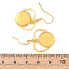 304 Stainless Steel Earring Cabochon Settings STAS-D267-01G-G-2