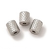 Non-Tarnish 201 Stainless Steel Beads X-STAS-M089-10P-3