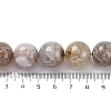 Natural Dragon Veins Agate(Dyed & Heated) Beads Strands G-K390-A09-01-5