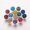 Polymer Clay Rhinestone Beads RB-K050-10mm-C-1