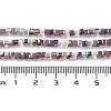 Gradient Color Electroplate Glass Bead Strands X-GLAA-E042-05-B10-5