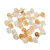 Natural Yellow Hematoid Quartz/Golden Healer Quartz Beads Strands G-H297-B17-02-3