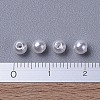 Imitated Pearl Acrylic Beads X-PACR-4D-1-4