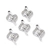 Alloy Crystal Rhinestone Pendants ALRI-H004-18P-3