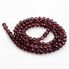 Transparent Glass Bead Strands X-GLAA-G013-8mm-59-2