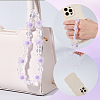 Plastic Beaded Mobile Phone Lanyard Wrist Strap AJEW-WH20010-63B-6