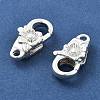 Brass Lobster Claw Clasps KK-R216-18B-S-2