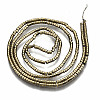Electroplate Non-magnetic Synthetic Hematite Beads Strands G-T114-57-02-2