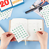 Round Dot PVC Decorative Stickers DIY-WH0423-008-3