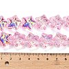 Electroplate Baking Paint Glass Beads Strands EGLA-K061-12A-AB04-4