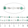 Handmade Glass Beaded Chains CHC-F008-A14-P-2