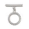 SHEGRACE Brass Toggle Clasps XGR0124P-135P-2