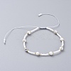Adjustable Braided Bead Bracelets BJEW-JB04902-03-1