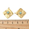 304 Stainless Steel Pendants STAS-L022-459G-02-3