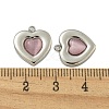 304 Stainless Steel Charms STAS-L022-202P-02-3