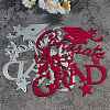 Graduation Theme Carbon Steel Cutting Dies Stencils DIY-P076-66-2