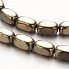 Electroplate Non-magnetic Synthetic Hematite Bead Strands G-F300-40B-3