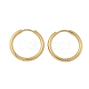 Ion Plating(IP) 304 Stainless Steel Huggie Hoop Earrings EJEW-F111A-20mm-G-2